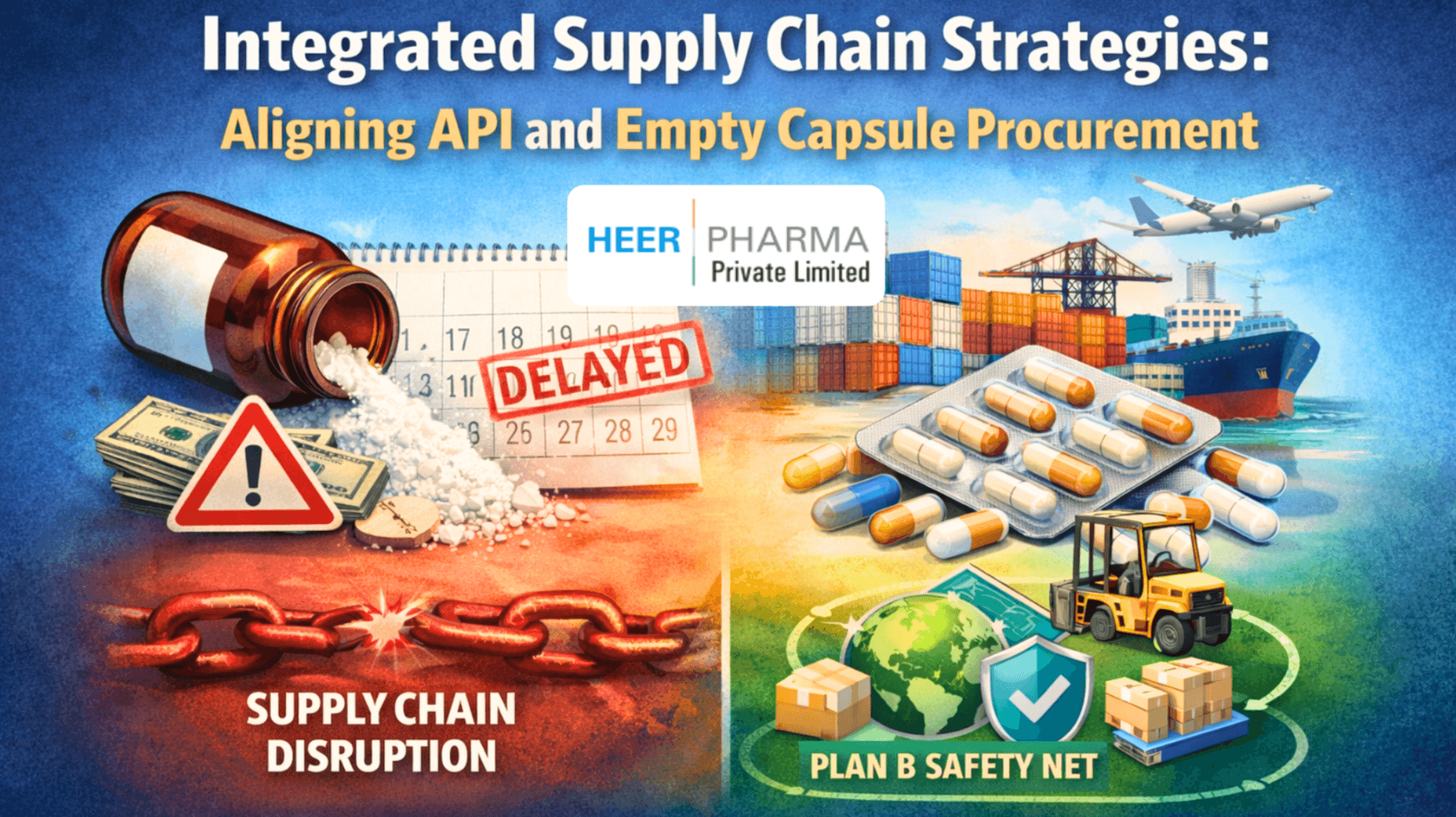 Integrated Supply Chain Strategies: Aligning API and Empty Capsule Procurement - Heer Pharma